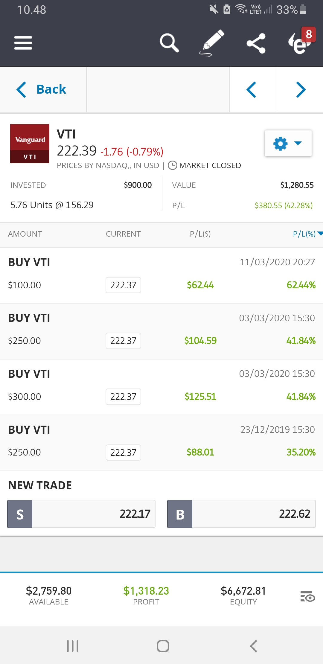 Etoro investerings app