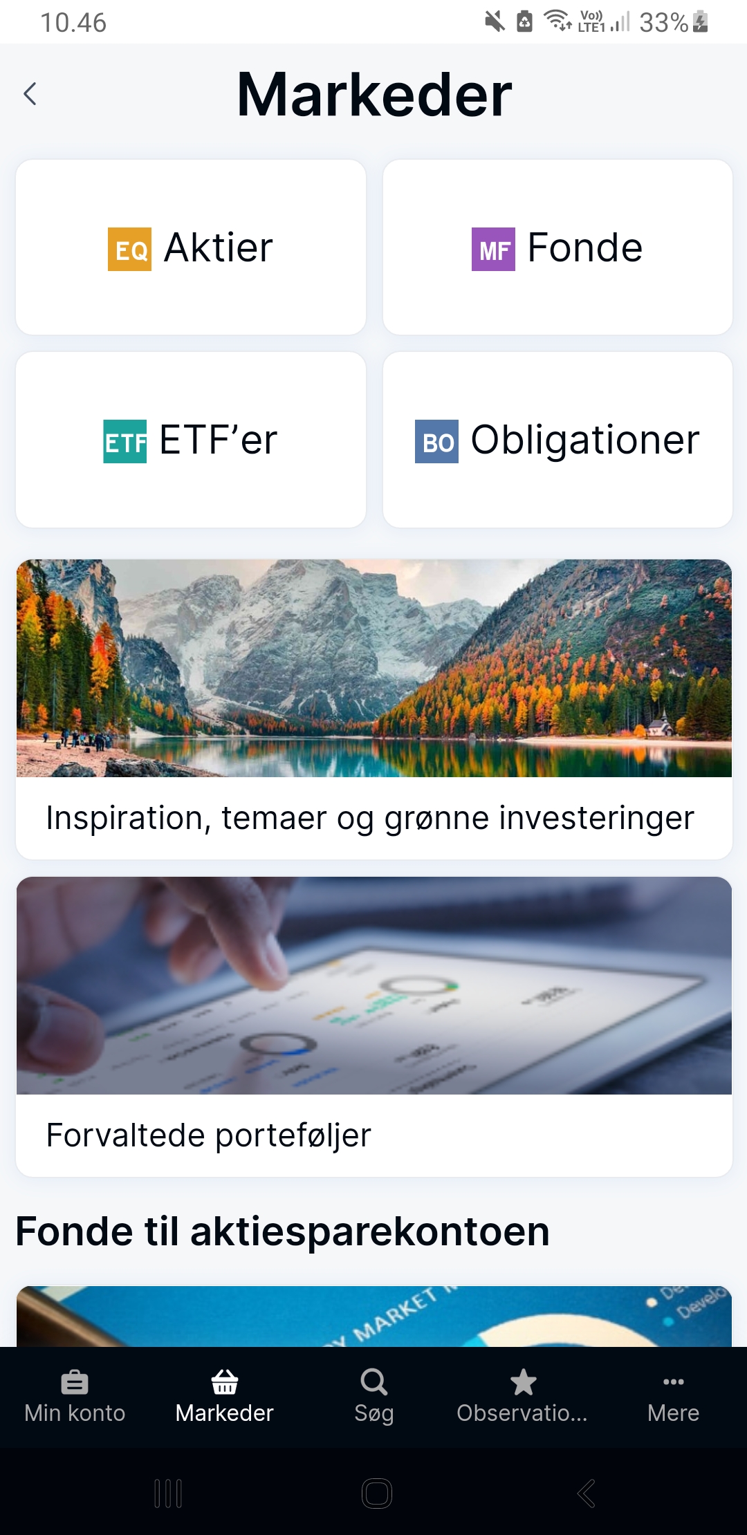 Saxo Investor investeringsapp