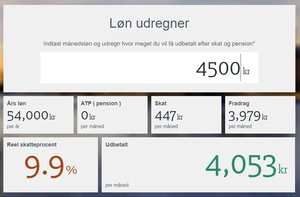 udbetalt efter skat coast fire